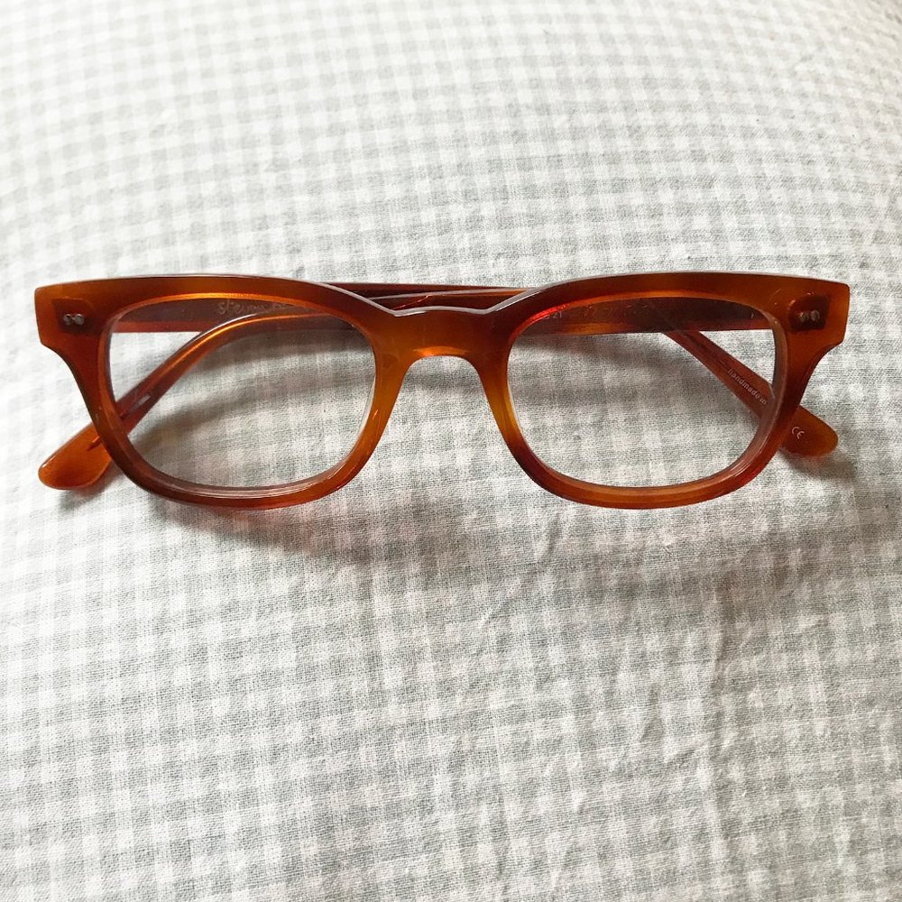 Steven Alan - Franklin Matte Red Havana Glasses